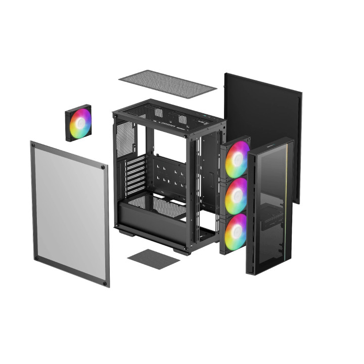 Кутия за компютър DeepCool MATREXX 55 V4 C, ATX - R-MATREXX55-BCADA4-G-4