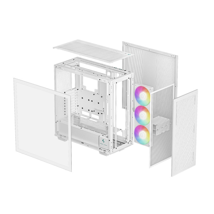 Кутия за компютър DeepCool MORPHEUS White, E-ATX, Dual-Chamber - R-MORPHEUS-WHAPA1-G-1