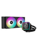 Водно охлаждане DeepCool LD240, LCD Screen, A-RGB - R-LD240-BKDMMN-G-1