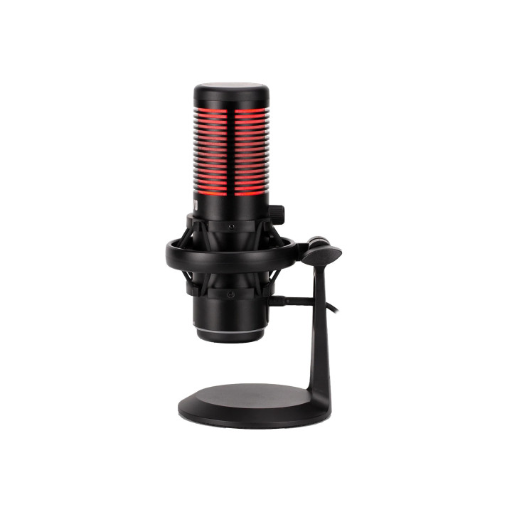Геймърски микрофон Marvo MIC-07, Black 60 Black, USB, RGB - MARVO-MIC-07