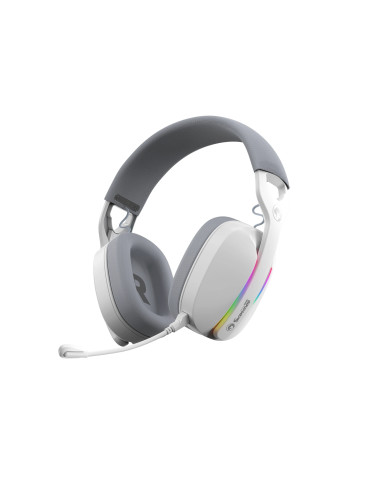 Безжични Bluetooth геймърски слушалки Marvo Pulz 70W WHITE, Bluetooth, 2.4G - MARVO-HG9086W-WH