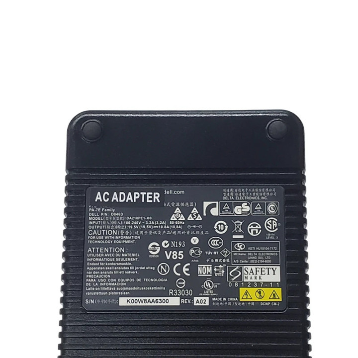 Зарядно за лаптоп заместител Makki DELL, 19.5V 10.8A 180W 7.4x5.0mm - MAKKI-NA-DL-77