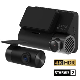 Видео регистратор 70mai Dash Cam 4K HDR Set A810-2, Rear Cam included - 70MAI-A810-2
