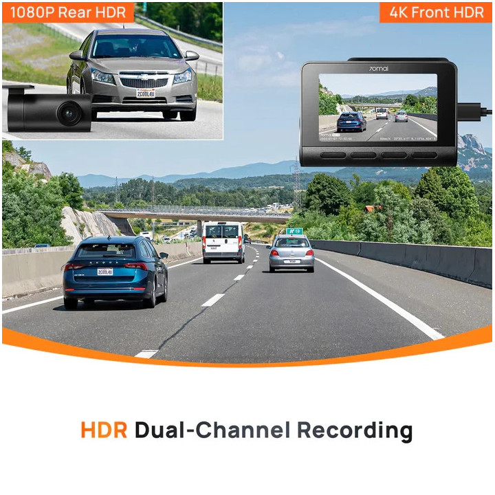 Видео регистратор 70mai Dash Cam 4K HDR A810 - 70MAI-A810