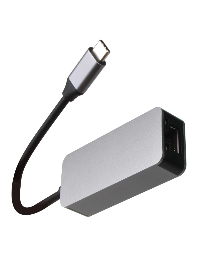 Aдаптер  Vcom USB Type-C to LAN 2500Mbps - DU325MC