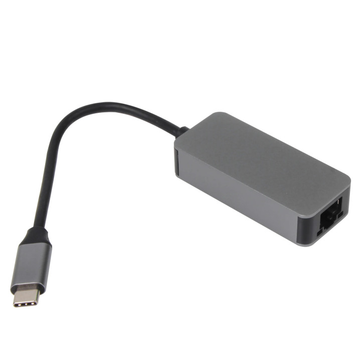 Адаптер Vcom USB Type-C to LAN 2500Mbps - DU325MC