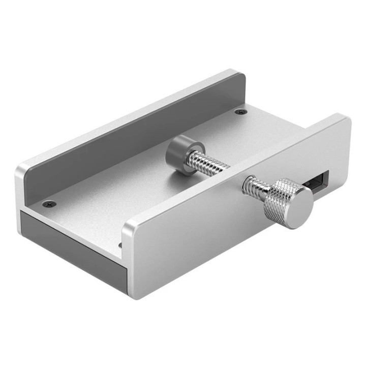  Хъб Orico USB 3.0 HUB Clip Type 2 port, SD card reader - aux Micro-USB power input, Aluminum - MH2AC-U3-SV-BP