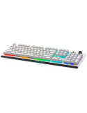 Безжична геймърска клавиатура Alienware Tri-Mode AW920K, Lunar Light - 545-BBFK-14