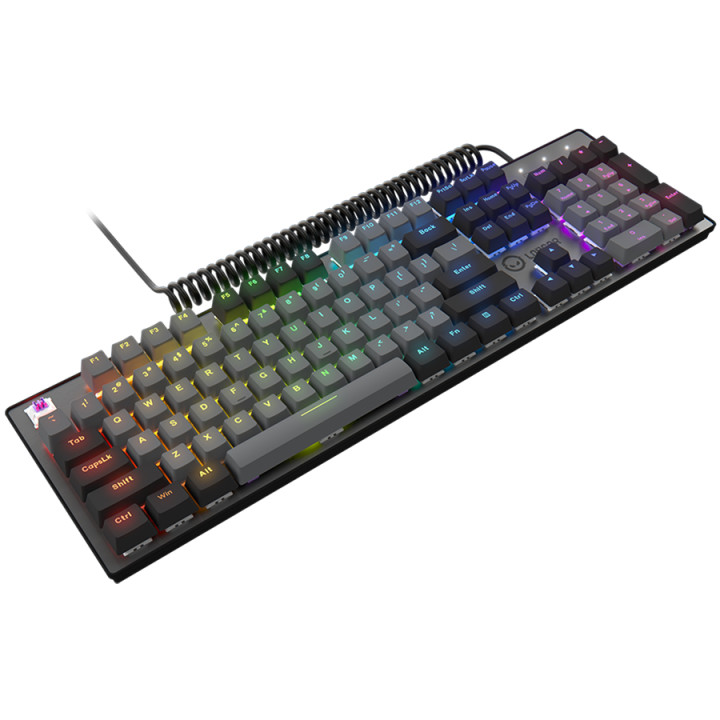 Механична геймърска клавиатура LORGAR Azar 514, RGB, black, EN layout - LRG-GK514B-US