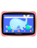 Таблет Blackview Tab 3 Kids, Pink, 7" HD 1024*600, 7731E Quad-core 1.3GHz, Front 0.3MP; Rear 2MP Camera, 2GB/32GB, 3280mAh battery, Doke 3.0 Go (Android 13), WiFi version, 802.11 b/g/n(2.4GHz), Bluetooth - BVTAV3_KIDS-P