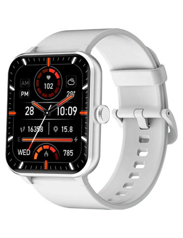 Смарт часовник Blackview R50, 1.85" TFT HD, 350mAh Battery, 24-hour SpO2 Detection Heart Rate Monitoring, Calls and SMS notification, Grey - BVR50-G