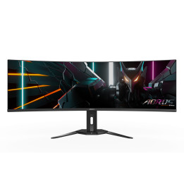 Монитор Gigabyte AORUS CO49DQ 49" QD-OLED, DQHD (5120x1440), Curved 1800R, 144 Hz, 0.3ms