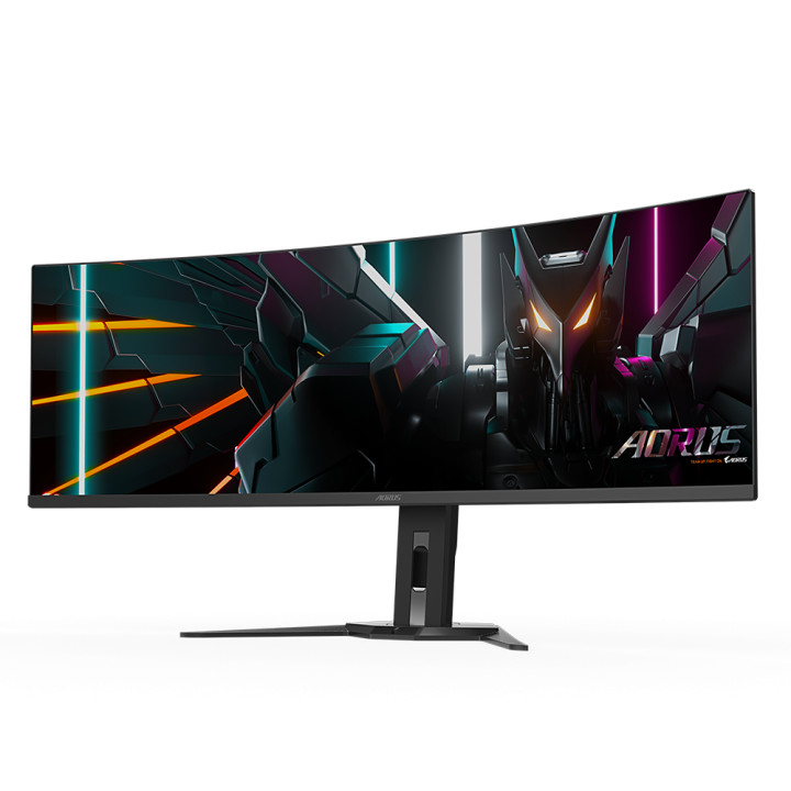 Монитор Gigabyte AORUS CO49DQ 49" QD-OLED, DQHD (5120x1440), Curved 1800R, 144 Hz, 0.3ms