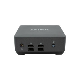 Мини компютър Gigabyte Brix BRi5H, Intel Core i5-1335U, 2 x SO-DIMM DDR4 slot, M.2 2280 slot - GB-BRi5H-1335-BWEK