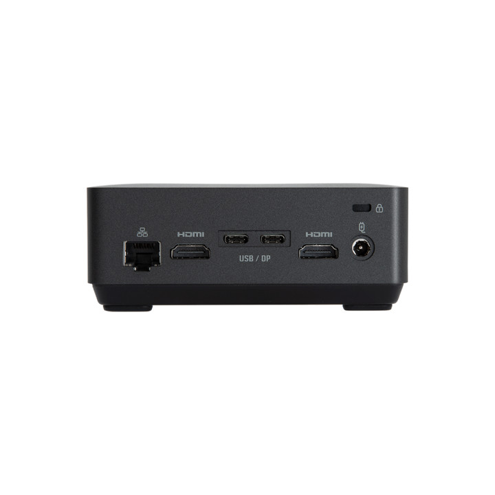 Мини компютър Gigabyte Brix BRi5H, Intel Core i5-1335U, 2 x SO-DIMM DDR4 slot, M.2 2280 slot - GB-BRi5H-1335-BWEK