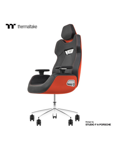 Геймърски стол Thermaltake Argent E700 Flaming Orange - Design by Studio F. A. Porsche - GGC-ARG-BRLFDL-01