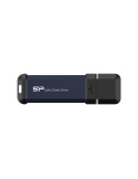 Външен SSD диск Silicon Power 500GB MS60 Blue, USB-A 3.2 Gen2 - SP500GBUF3S60VPB