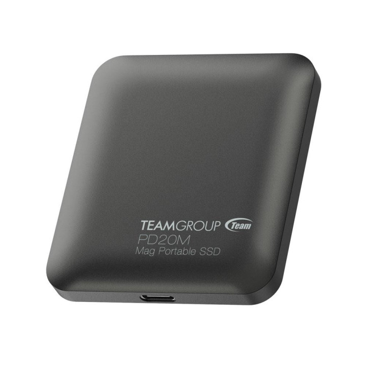 Външен SSD диск Team Group 1TB PD20M Mag, Titanium Gray - TPSEG2001T0C108