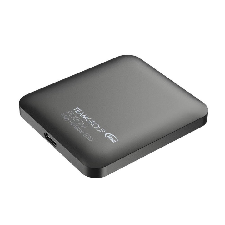 Външен SSD диск Team Group 1TB PD20M Mag, Titanium Gray - TPSEG2001T0C108
