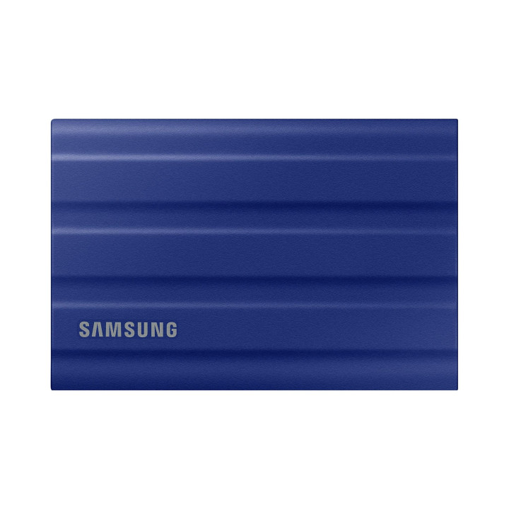 Външен SSD диск Samsung 2TB T7 Shield, USB-C, Син - DGSAMZGT20T7SHE