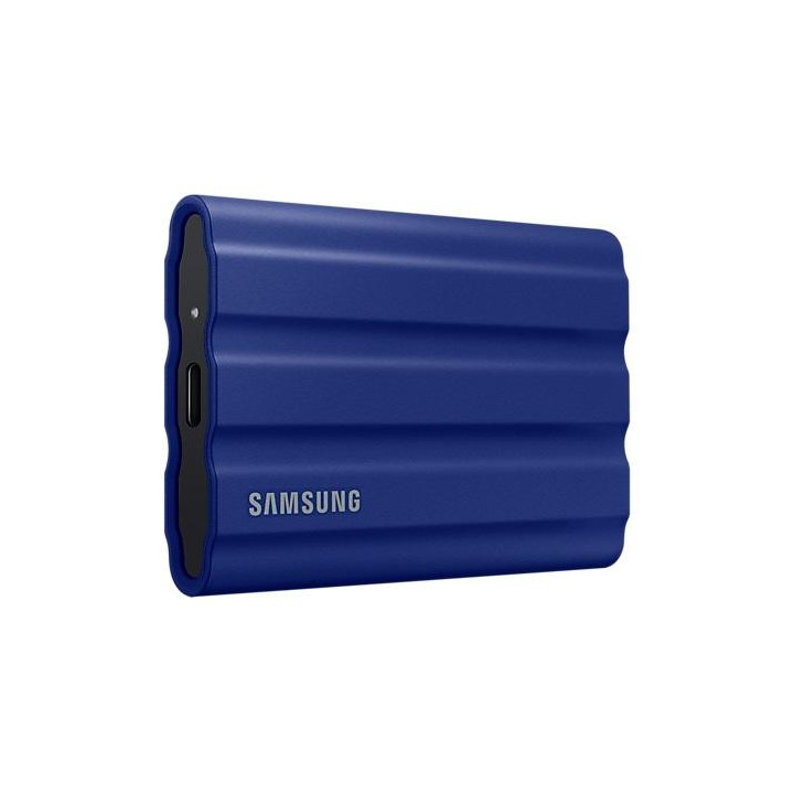 Външен SSD диск Samsung 1TB T7 Shield, USB-C, Син - DGSAMZGT10T7SHE