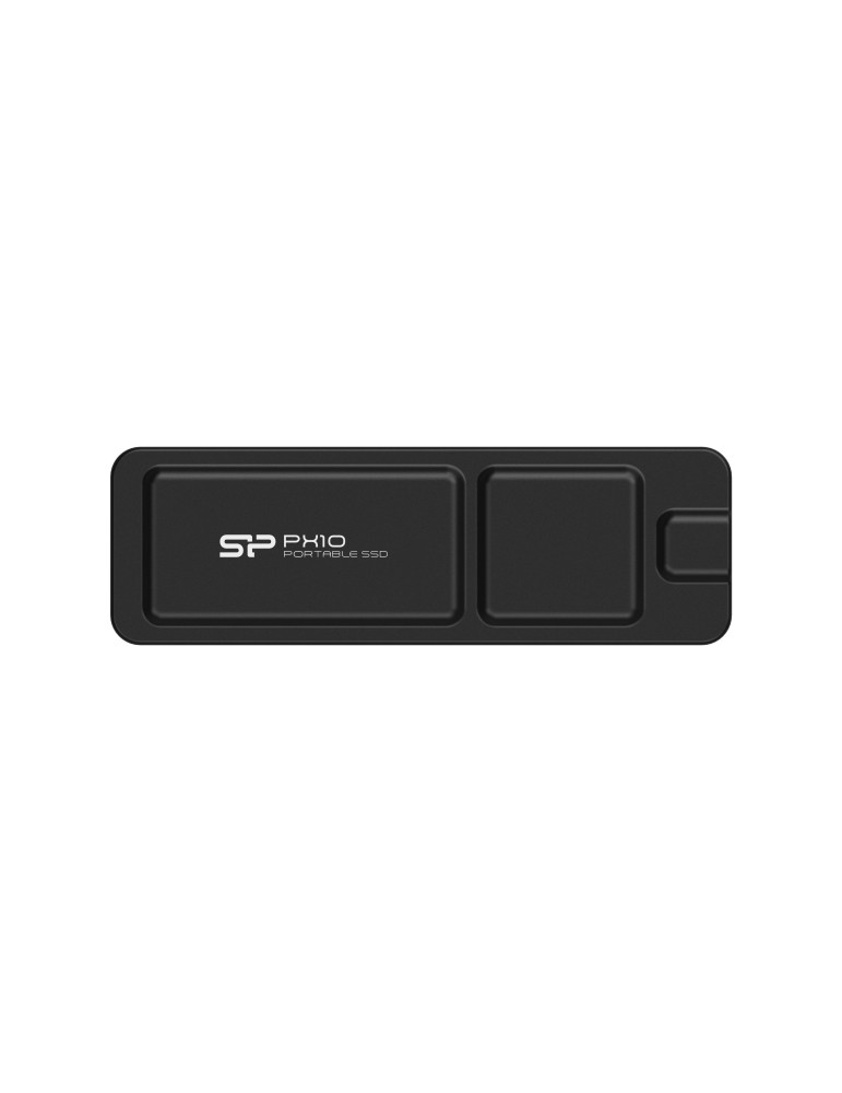Външен SSD диск Silicon Power 2TB PX10 Black, USB-C 3.2 Gen2 - SP020TBPSDPX10CK