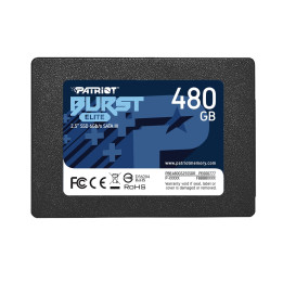 SSD диск Patriot 480GB Burst Elite SATA3, 2.5" - PBE480GS25SSDR