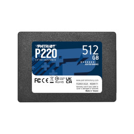 SSD диск Patriot 512GB P220 SATA3, 2.5" - P220S512G25