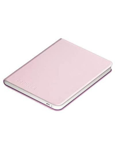 Калъф кожен BOOKEEN Classic, за eBook четец DIVA, 6 inch, магнит, Lily Pink - BOOKEEN-COVERDS-LPK