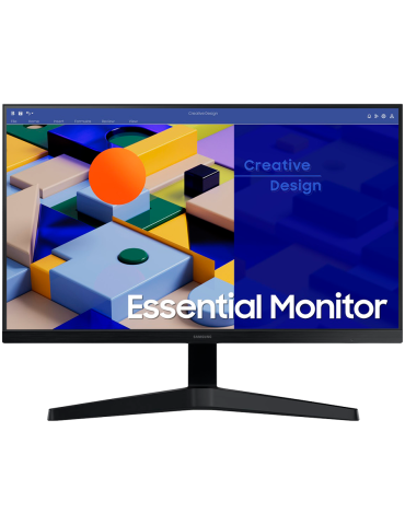 Монитор Samsung LS27C314EAUXEN S31C, 27" FHD FLAT 16:9 (1920x1080) IPS 75Hz, 250 cd/㎡, 3000:1, 5ms, 178/178, FS, VGA, HDMI, Tilt, VESA - LS27C314EAUXEN