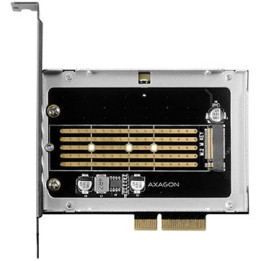 Адаптер Axagon PCEM2-N PCI-E 3.0 4x - M.2 SSD NVMe, up to 80mm SSD - PCEM2-N