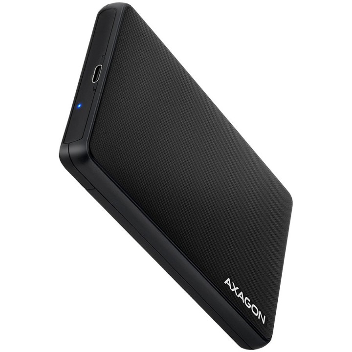 Кутия за диск Axagon EE25-SLC USB-C 3.2 Gen1 - SATA 6G 2.5" SLIDE box BLACK - EE25-SLC