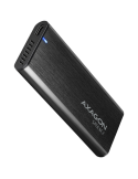 Кутия за диск Axagon EEM2-SBC, M.2 SATA screwless RAW box, black, SuperSpeed USB-C 10 Gbps - EEM2-SBC