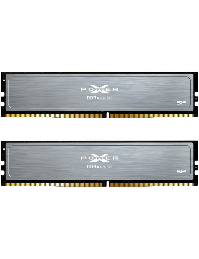 RAM памет Silicon Power 16GB(2x8GB) DDR4 3200MHz XPOWER Pulse, 1.35V, CL16 - SP016GXLZU320BDI