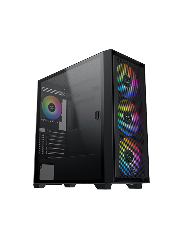 Кутия за компютър Xigmatek Anubis Pro 4FX EN40788, E-ATX, 3PCS 140mm X40A & 1PC 120mm X20A & Galaxy II Fan Control Box & Remote