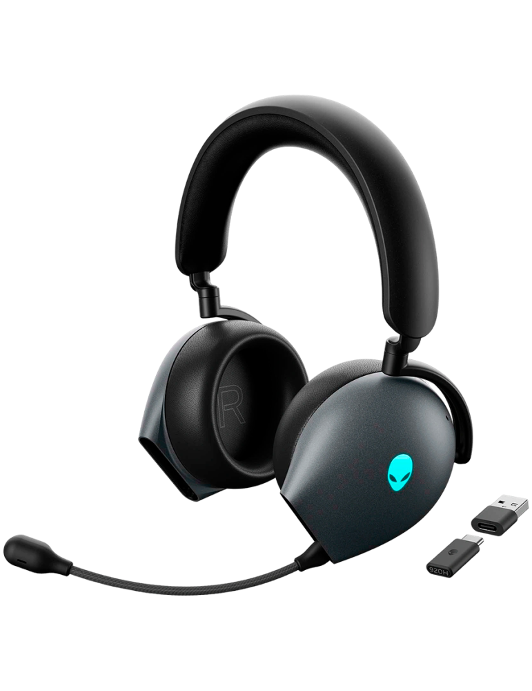 Геймърски слушалки Alienware AW520H, Dark Side of the Moon - 545-BBFH-14