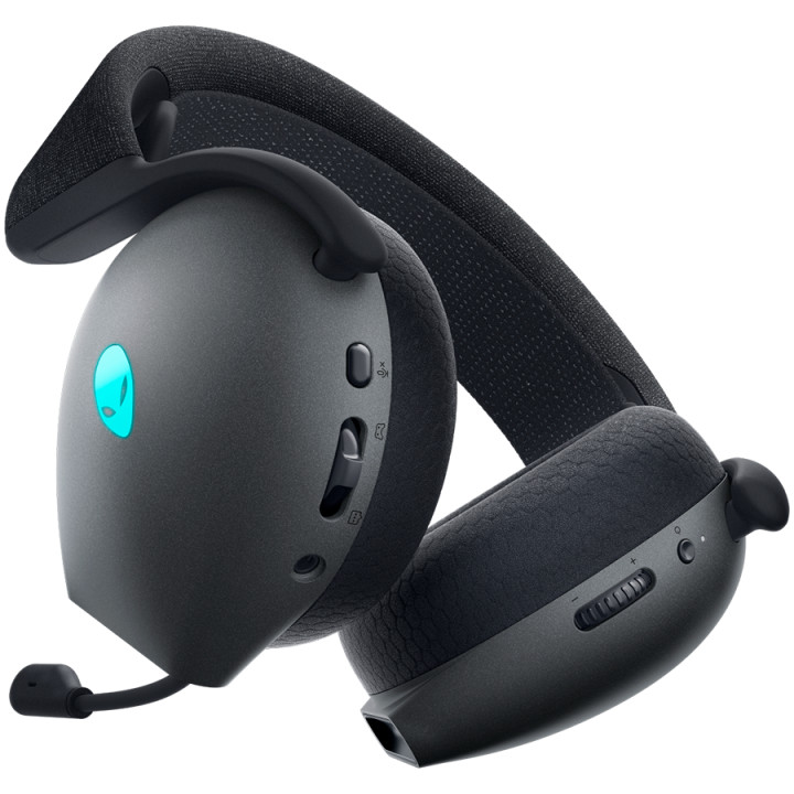 Геймърски слушалки Alienware AW520H, Dark Side of the Moon - 545-BBFH-14