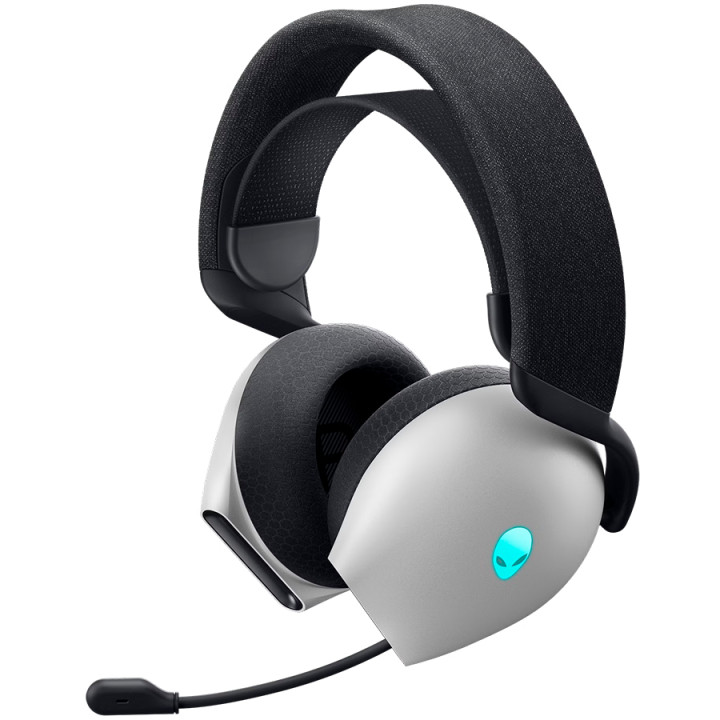 Геймърски слушалки Alienware AW520H, Lunar Light - 545-BBFJ