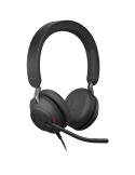 Слушалки JABRA EVOLVE2 40 SE, USB-C, MS Stereo - 24189-999-899