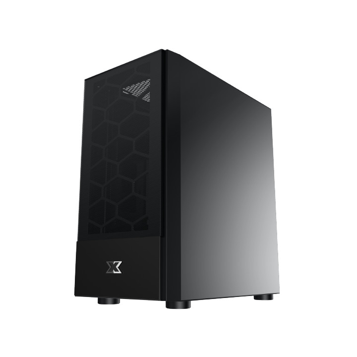 Кутия за компютър Xigmatek Oreo Black EN47758, M-ATX, 3PCS X24F Fixed RGB Fan
