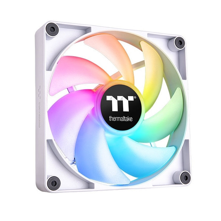 Комплект вентилатори Thermaltake CT140 ARGB Sync PC Cooling Fan 2 Pack White - CL-F154-PL14SW-A