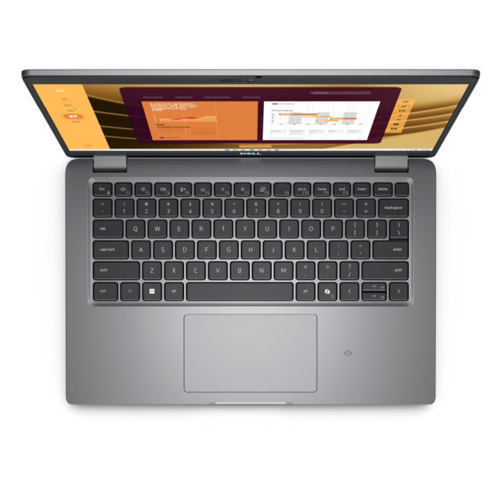 Лаптоп Dell Latitude 5450, Intel Core Ultra 5 125U, 14.0" FHD (1920x1080) AG, 4G, 8GB DDR5 5600 MT/s, 512GB SSD, Wi-Fi 6E, FPR, Backlit Kb, Ubuntu - N006L545014EMEA_VP_UBU