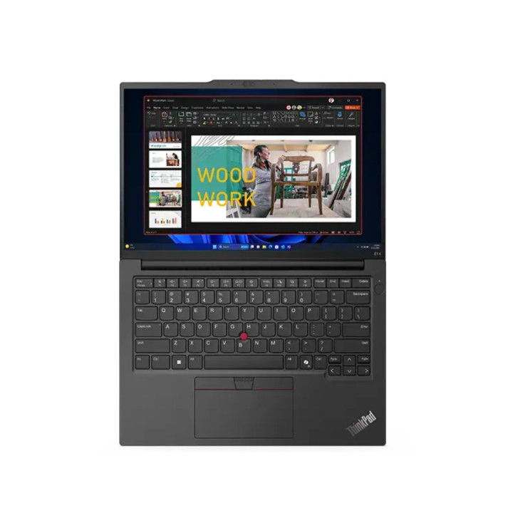 Лаптоп Lenovo ThinkPad E14 G6 Intel Core Ultra 7 155H, 14" WUXGA (1920x1200) IPS AG, 32GB DDR5, 1TB SSD, Intel Arc Graphics, FHD Cam, Backlit KB, Black, WLAN, BT, FPR, Win 11 Pro - 21M70013BM