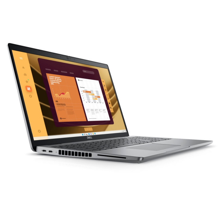 Лаптоп Dell Latitude 5550, Intel Core Ultra 7 165U, 15.6" FHD (1920x1080) AG IPS 250nits, 16GB DDR5, 512GB SSD, FHD IR Cam and Mic, WiFi 6E, FPR, Backlit Kb, Ubuntu - N012L555015EMEA_VP_UBU