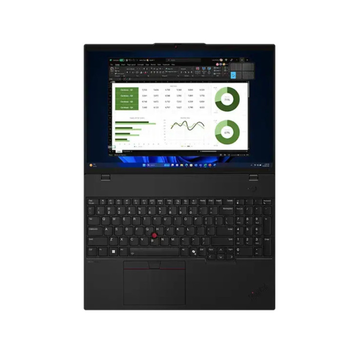 Лаптоп Lenovo ThinkPad L16 G1 Intel Core Ultra 7 155U, 16" WUXGA (1920x1200) IPS AG, 32GB DDR5, 1TB SS, 5MP Cam, Backlit KB, Black, WLAN, BT, SCR, FPR, Win 11 Pro - 21L3002XBM