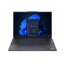 Лаптоп Lenovo ThinkPad E16 G2 Intel Core Ultra 5 125U, 16" WUXGA (1920x1200) IPS AG, 32GB DDR5, 1TB SSD, Intel Arc Graphics, FHD Cam, Backlit KB, Black, WLAN, BT, FPR, DOS - 21MA003SBM