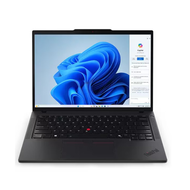 Лаптоп Lenovo ThinkPad T14 G5 Intel Core Ultra 5 125U, 14" WUXGA (1920x1200) IPS AG, 16GB DDR5, 512GB SSD, 5MP Cam, Backlit KB, Black, WLAN, BT, SCR, FPR, Win 11 Pro - 21ML0022BM