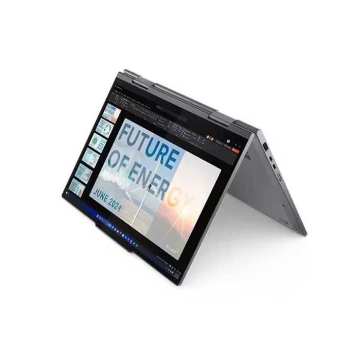 Лаптоп Lenovo ThinkPad X1 2-in-1 G9 Intel Core Ultra 7 155U, 14" 2.8K (2880x1800) OLED AR, AS, Touch, 32GB LPDDR5x, 1TB SSD, UHD 8MP Cam, Backlit KB, Grey, WLAN, BT, FPR, Win 11 Pro - 21KE003HBM