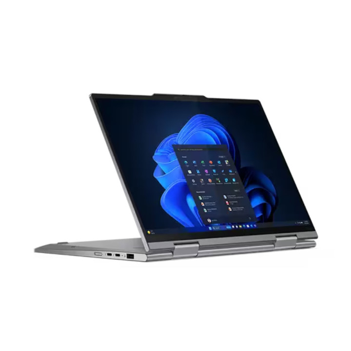Лаптоп Lenovo ThinkPad X1 2-in-1 G9 Intel Core Ultra 7 155U, 14" 2.8K (2880x1800) OLED AR, AS, Touch, 32GB LPDDR5x, 1TB SSD, UHD 8MP Cam, Backlit KB, Grey, WLAN, BT, FPR, Win 11 Pro - 21KE003HBM