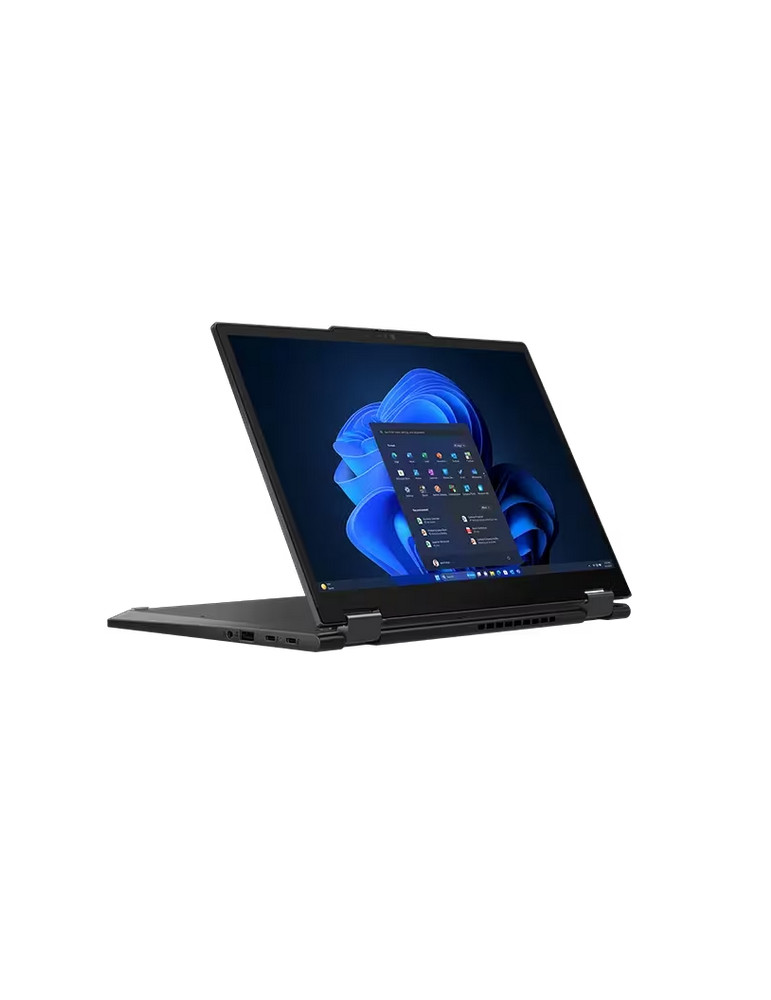 Лаптоп Lenovo ThinkPad X13 2-in-1 G5, Intel Core Ultra 7 155U, 13.3" WUXGA (1920x1200) IPS AG LP, Touch,  32GB LPDDR5x, 1TB SSD, 5MP Cam, Backlit KB, WLAN, BT, SCR, FPR, Win 11 Pro - 21LW000QBM